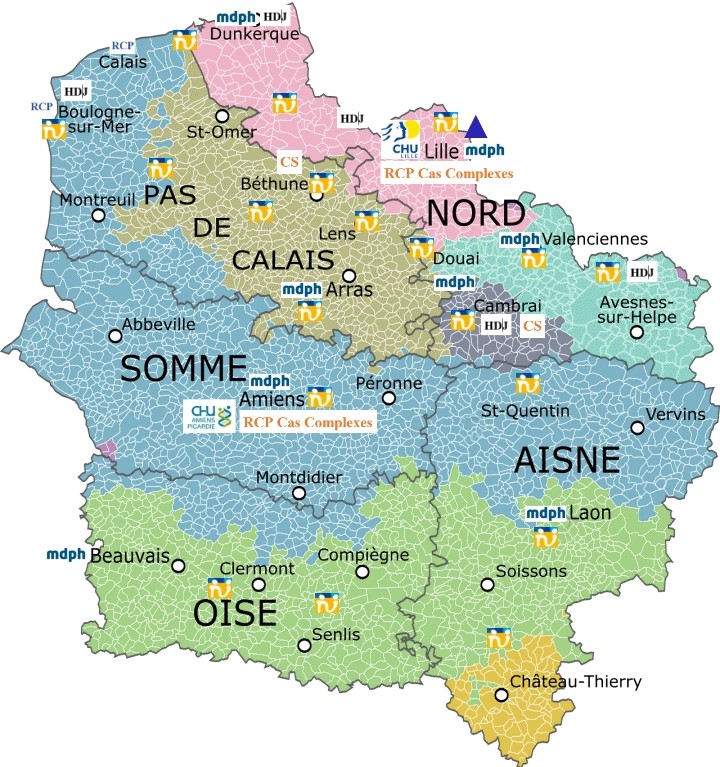 Carte HDF